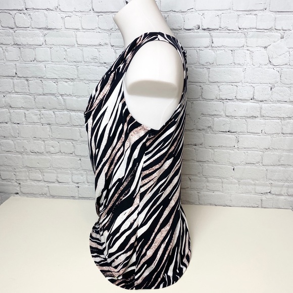 Calvin Klein | Zebra Sleeveless Top - Picture 3 of 6